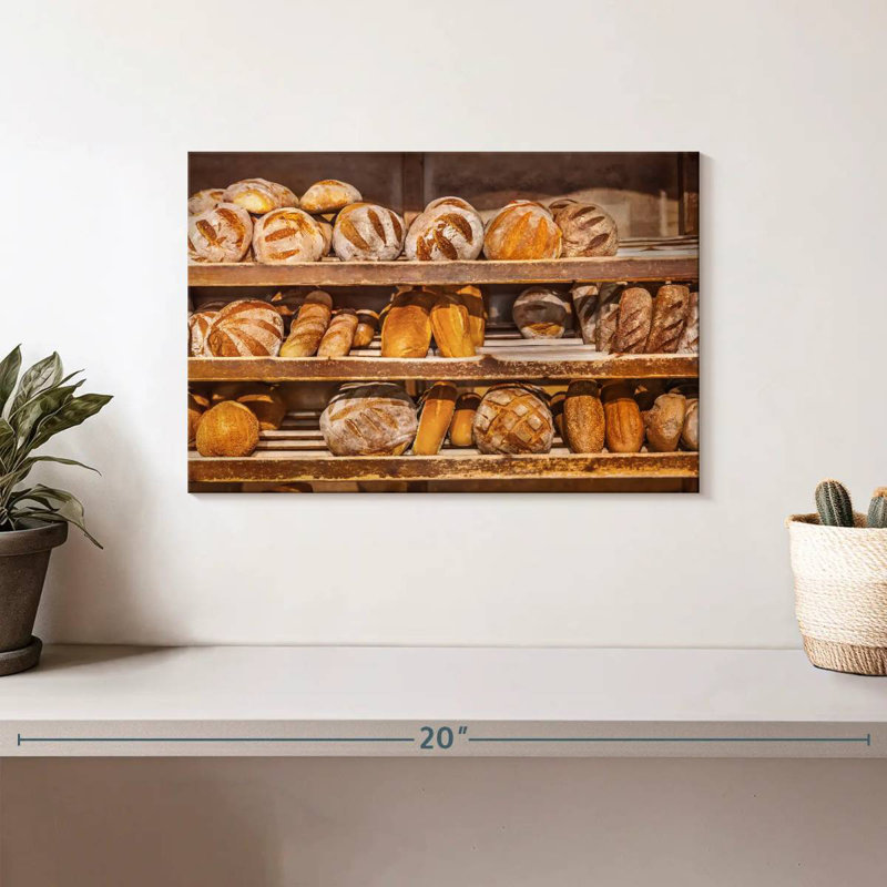 Yarlin Breakfast Bread Display, 8" H x 12" W