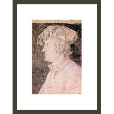 Portrait d'un homme (crayon sur papier) par Albrecht Dürer