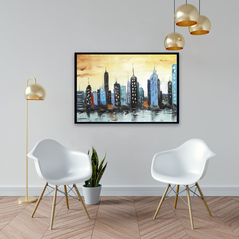 " Skyline On Cityscape "