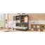 Lits simples multifonctionnels peu encombrants, conception en MDF au style moderne, parfait pour la maison