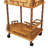 Versatile And Stylish 2-Tier Wooden Wine Table For Optimal Storage
