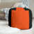 Noir / orange foncé / noir sélectionné