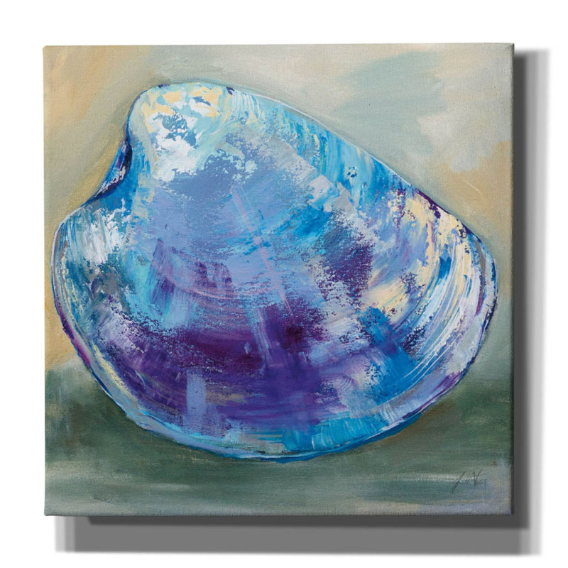 «Beach Comber 2» par Jeanette Vertentes, art mural sur toile, H 26 po x l 26 po x P 1,5 po