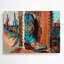 Art mural en métal brun 62 "Southboy"-934538751