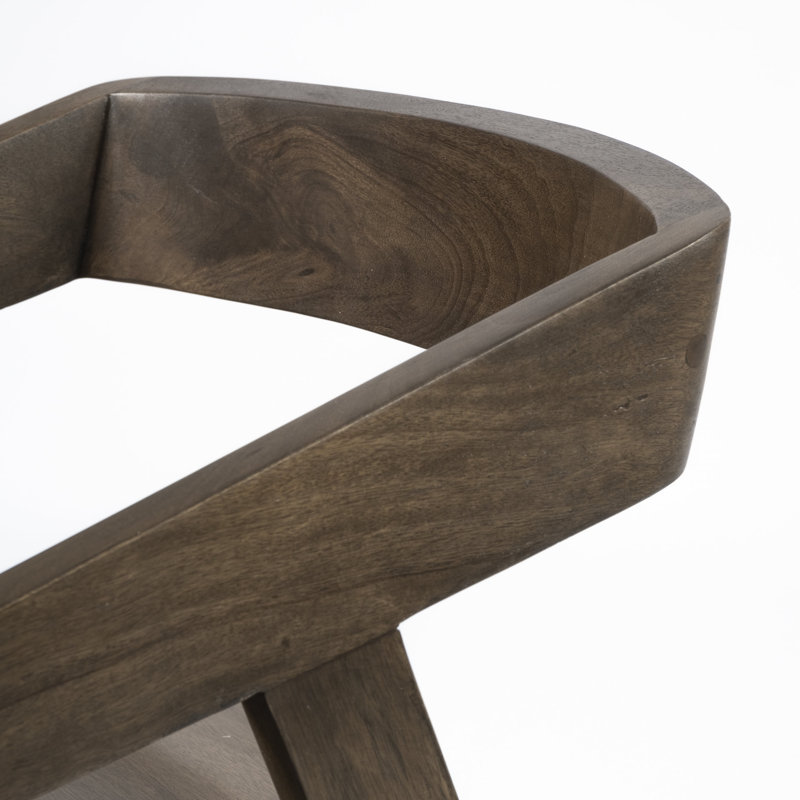 Vanhouten Brown Solid Wood Dining Chair