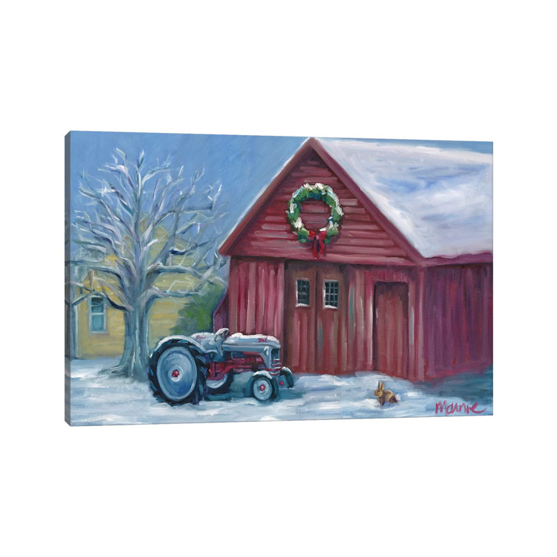 Fresh Snow by Marnie Bourque - Wrapped Canvas Print, 101.6 cm H x 66.04 cm W x 1.91 cm D