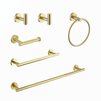 22.02 " Stainless Steel 3 - Bar Wall Mounted Towel Rack