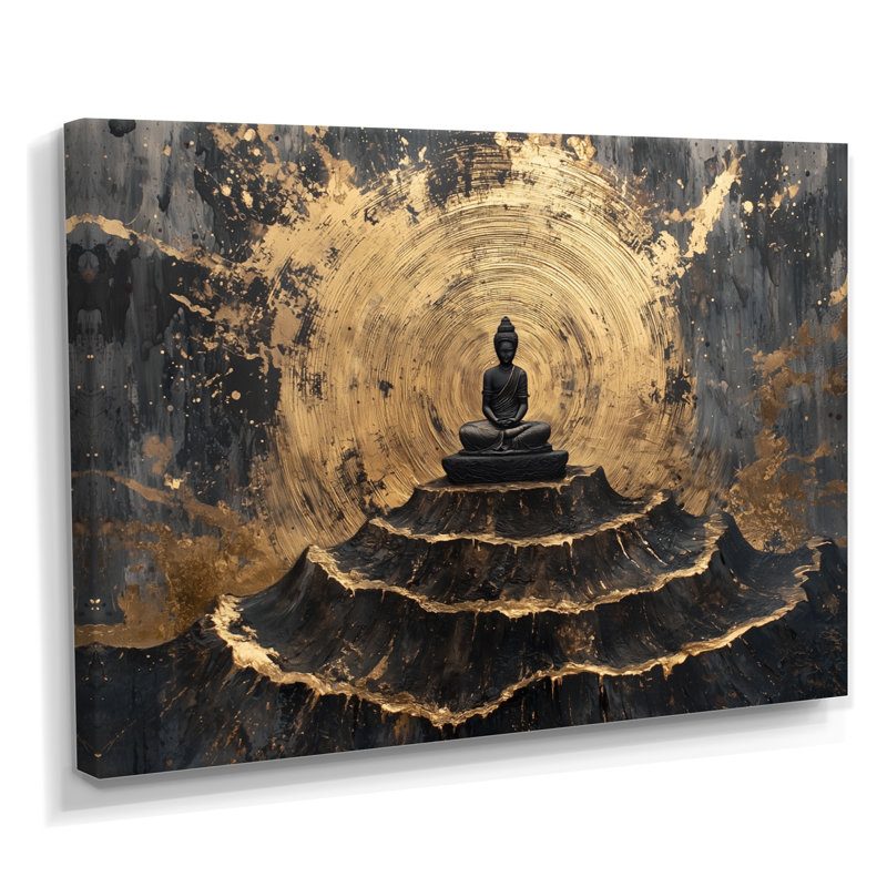 Hagedorn - Spiritual Wall Art, H 12 po x l 20 po, Toile tendue, Ne s’applique pas