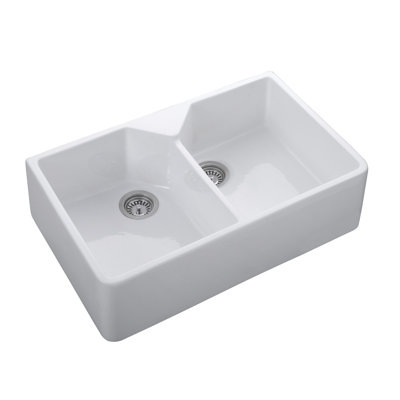 Belfast Double Bowl Undermount Kitchen Sink
