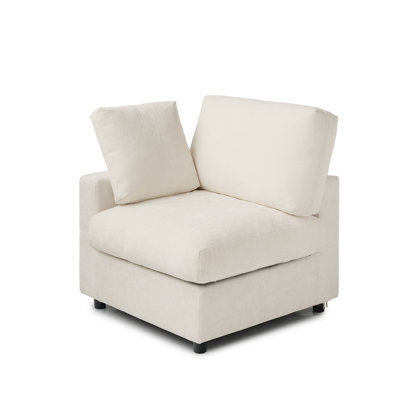 Kessi Slipcovered One-arm Chair