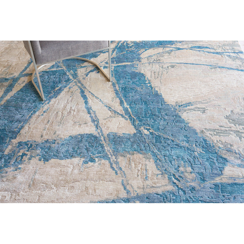 Floor Art Abstract Area Rug, Rectangle 8' x 10'