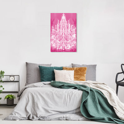 Shaune Privee Diamonds rose sur toile