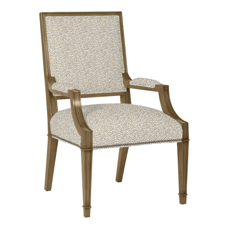 Leighton By Michael Weiss Upholstered Armchair, Worthy Snow, Hampton