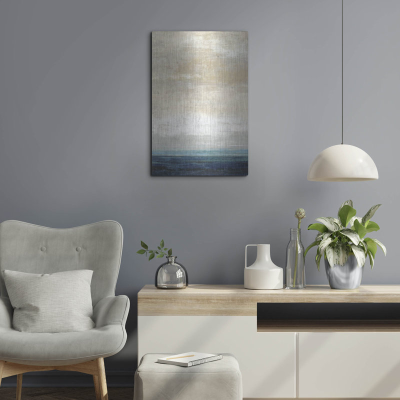 Highland Dunes «Yarmouth» par Suzanne Nicoll, art mural en métal, H 24 po x l 16 po