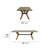 Millwork Rectangular Dining Table
