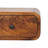 Solid Wood Avora Mini Wall-Mounted Chestnut Nightstand, 1-Drawer, Brown