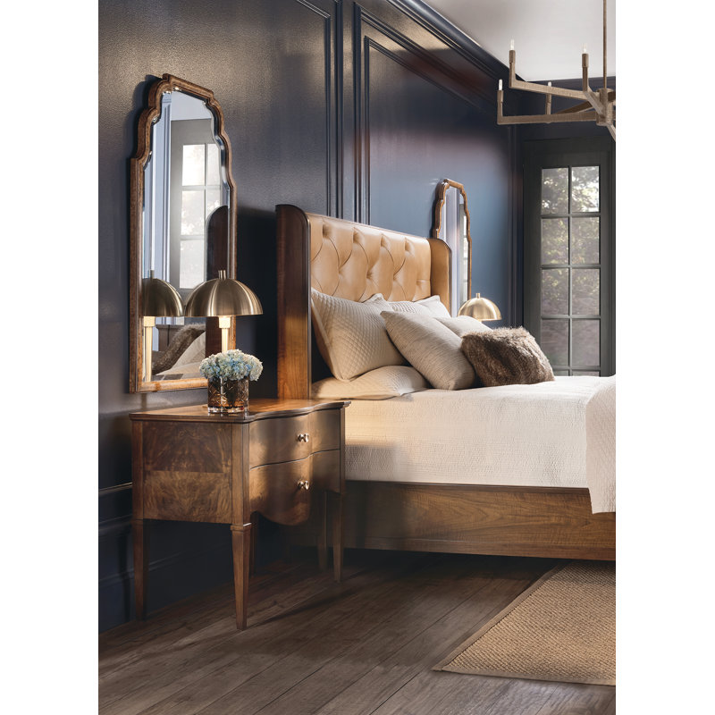 Archives Leather Bed, King