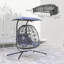 Rattan Swing Chair with Stand