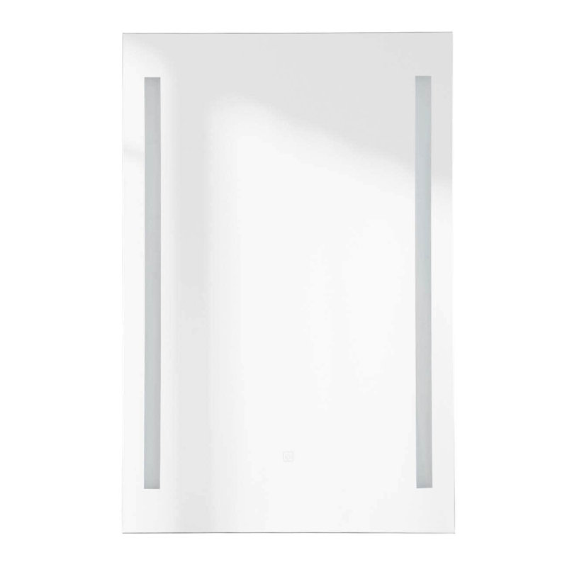 Miroir de salle de bain mural Luay, 32 po x 20 po