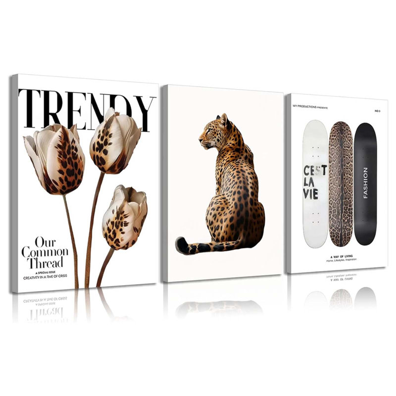3 Piece Wrapped Canvas Print