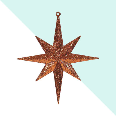 Glitter Bethlehem Star Ornament