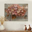 Jardin vibrant d'hortensias II - Art mural en bois d'hortensias - sur bois de pin naturel-339051376