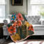 Spectrum Garden Celebration - couverture en sherpa de qualité supérieure 1 pièce - reproduction d'art luxueuse-97327174