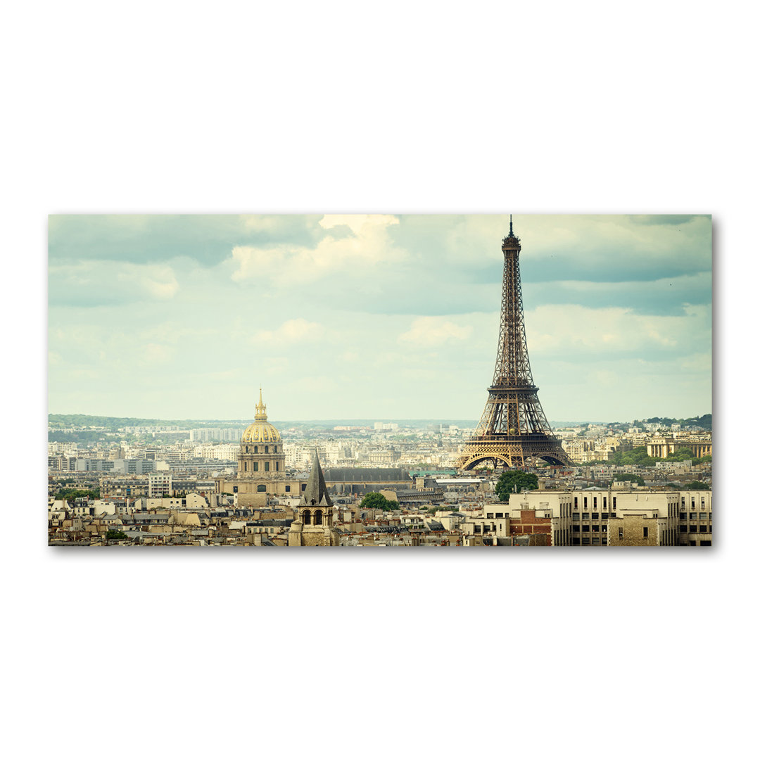 Eiffel Tower Paris - Wrapped Canvas Print