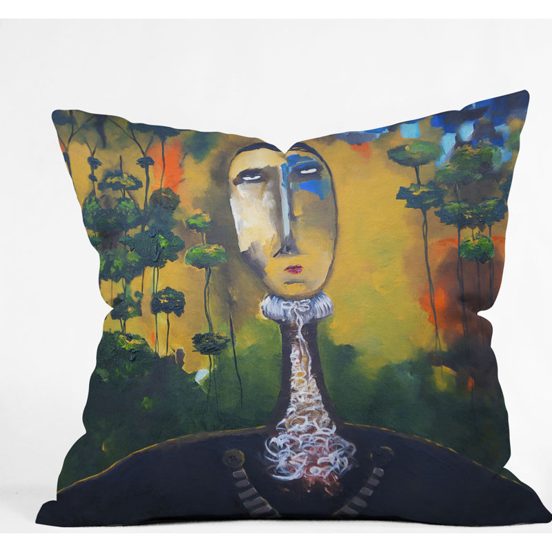 Forest For Trees Outdoor Throw Pillow