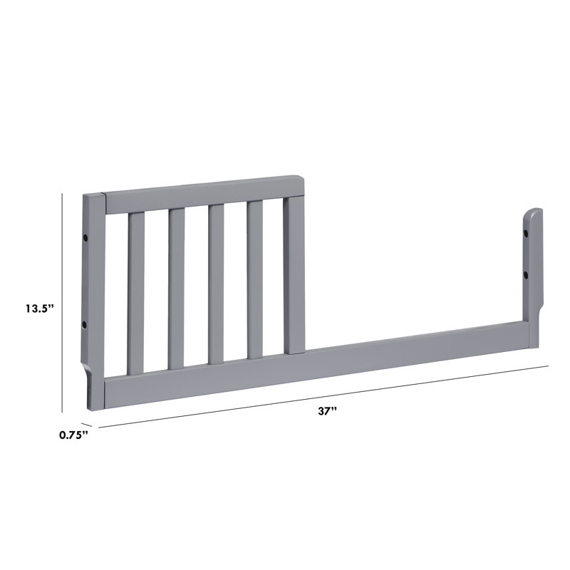 Mini Toddler Bed Conversion Kit, Gray