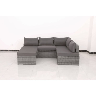 Patio Sofa With Cushions