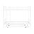 White Metal Bunk Bed With Trundle - Strong Build, Accommodates Growing Modern ' Room Furniture Iron Frame, Rails, Space Saving, Easy Assembly Manual-581963047