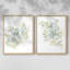 Seafoam Petals III - reproduction encadrée de qualité supérieure - prête à être accrochée - aucun clou requis - aucun clou requis-640754277-640754282