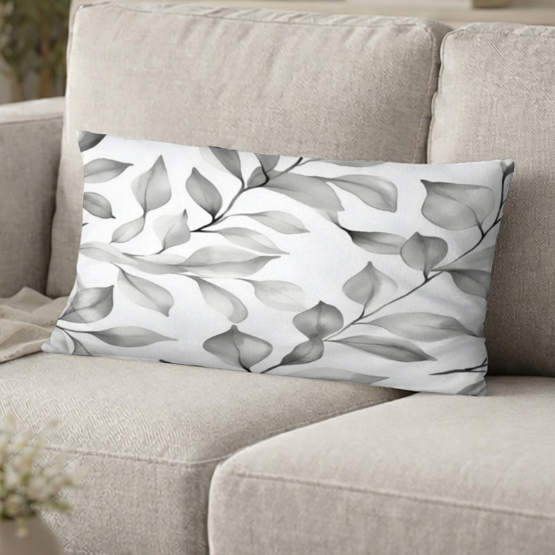 Coussin Floral, H 12 po x l 20 po