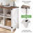 Manufactured Wood Cube Storage Organizer with Anti-Tip Hardware-918081820-941245367