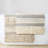 Woven Stripe 22x58" Bath Rug, 0.5" Medium Pile, Machine Washable, Non-skid Backing, Grey Home Decor Rug With Stripe, Washable For Easy Maintenance, Style Bathroom Mat
