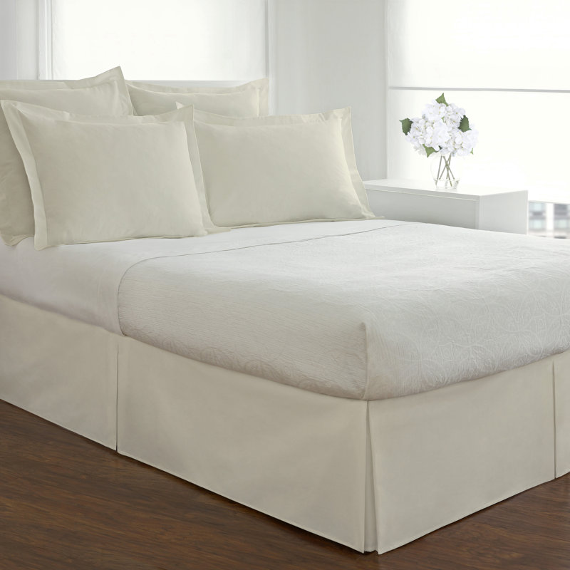 Polyester Sham Set, Standard, Ivory
