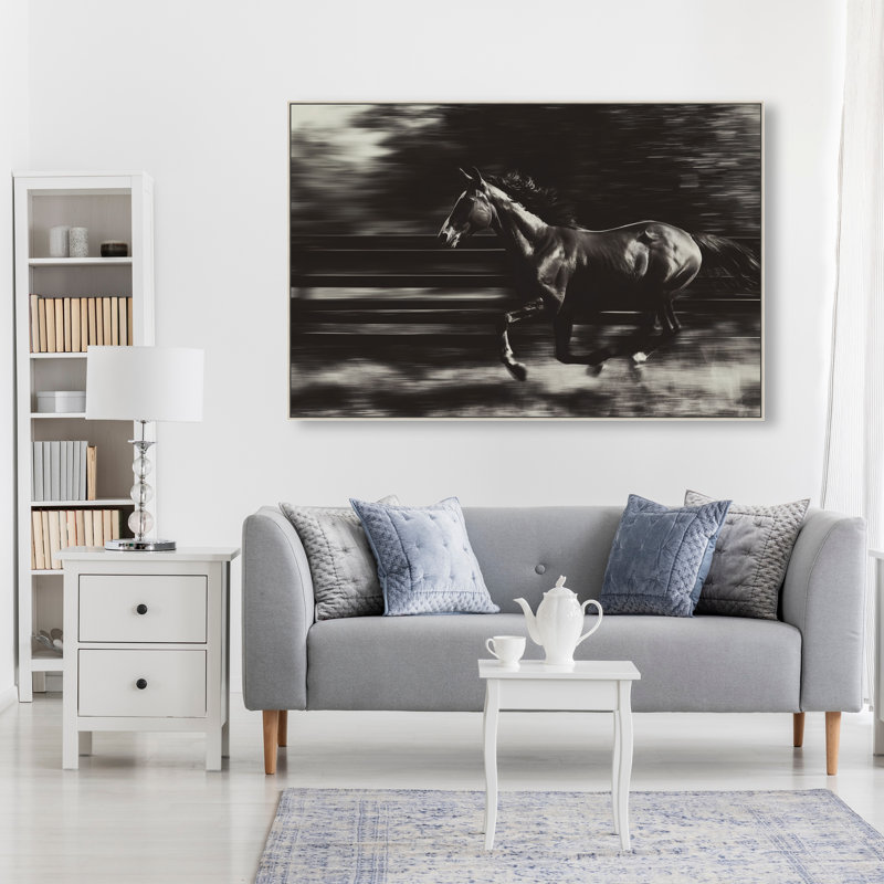Velocity Unbound Print by Oliver Gal, 21"H x 31"W, Silver Floater Frame