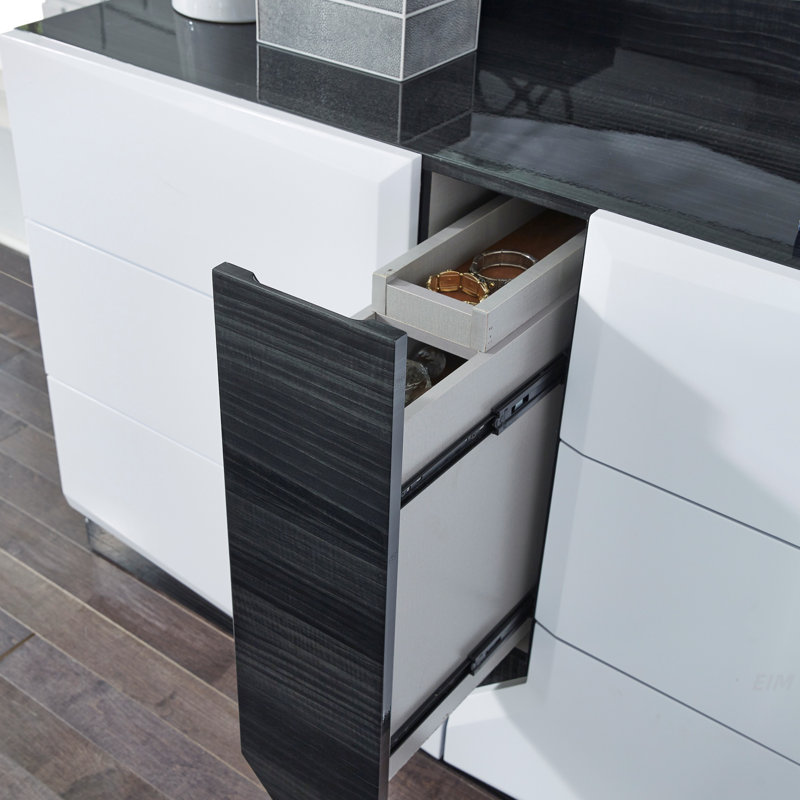 Commode blanche VIOS ZEBRA HG (commode)