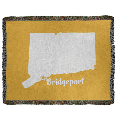 Jeté en coton tissé bridgeport connecticut