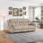 87.4'' Wide Pineapple-Textured Chenille Manual Reclining Sofa With Overstuffed Comfort-95952084