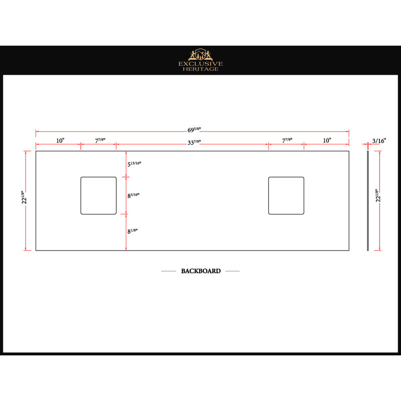 72'' White Double Bathroom Vanity with Carrara Marble Top