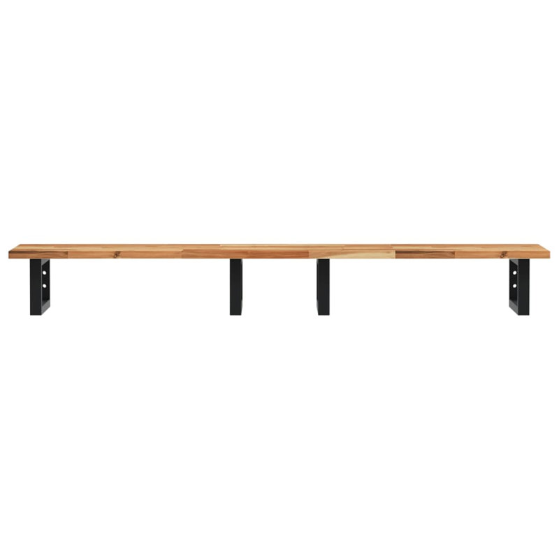 Accent Shelf, Black, 2" H x 160" W x 40" D