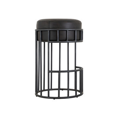 Tabouret 30 "avec siège rembourré