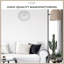 Horloge murale moderne sans tache LUUK