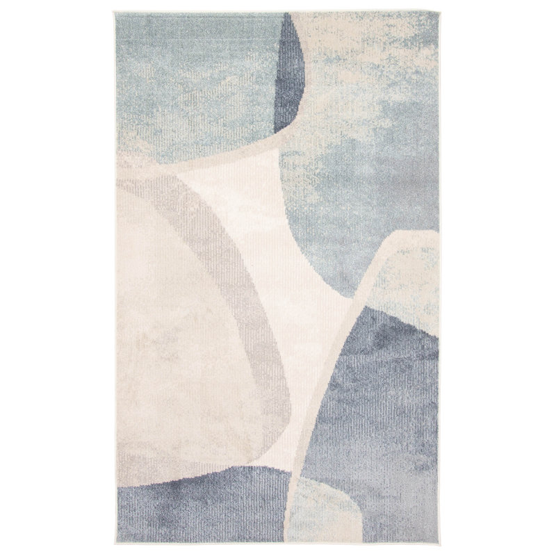 Tapis beige Gem, Rectangulaire 8 pi x 10 pi
