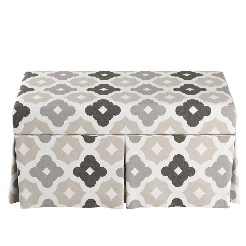 Upholstered Storage Bench, Sintra Taupe