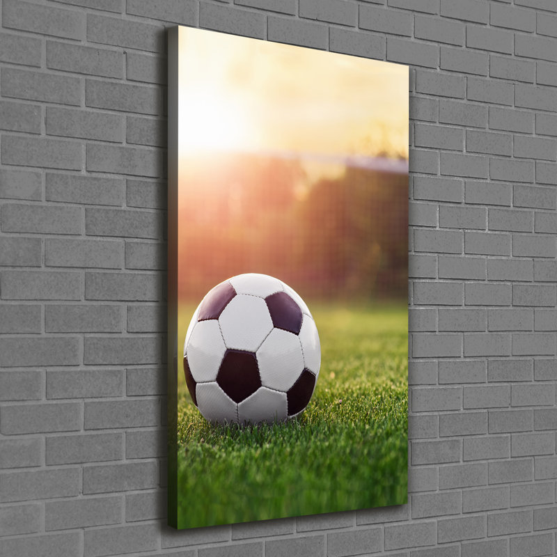 Football - Wrapped Canvas Print