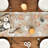 Pumpkins Maple Leaves Beige Wood Fall Table Runner, Seasonal Autumn Kitchen Dining Table Decoration For Home Party Decor 13X48 Inch-2137024998