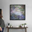 "Nymphéas" par Claude Monet, reproduction d’art sur toile-471152295-471152292